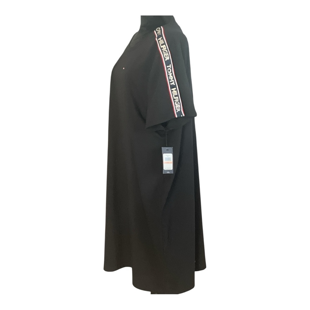 Tommy Hilfiger Black Logo Dress - Picture 7 of 8